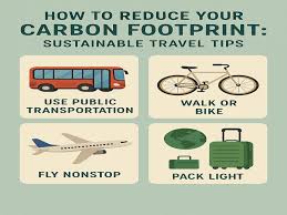 How to Reduce Your Carbon Footprint While Traveling
